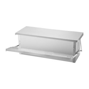 Magideal - Comedero Automático Para Pollos, Comedero Con Apertura Automática, Multifuncional, Estable, Fácil De Usar, Pedal Para Aves De Corral, Impermeable Para 51Cmx37Cmx19Cm