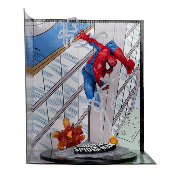 Figura Coleccionable Mcfarlane Toys Marvel Spider-Man Escala 1:10 The Amazing Spider-Man #302