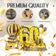 thumbnail image 3 of Tarjeta de Cumpleaños Aiunmiol 3D Pop Up 60 años Negro y Dorado, 3 of 7