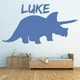 thumbnail image 2 of Decomural Personalised Name Triceratops WS-43143, 2 of 2