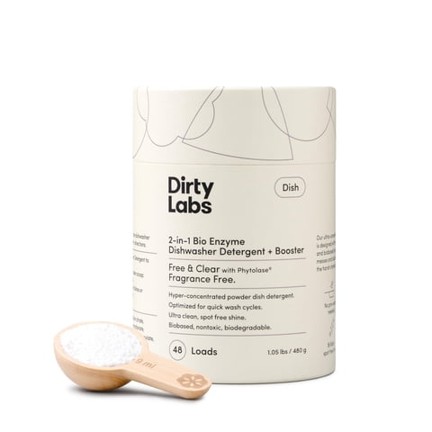 Detergente Para Lavavajillas Dirty Labs Sin Aroma, 48