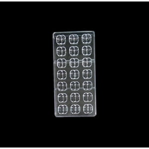 Genérico - Moldes Chocolate Moldes De Chocolate Doble Capsulas Mini