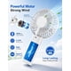 thumbnail image 4 of Ventilador de mano KALAMAN 3600 mAh recargable blanco, 4 of 8