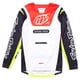thumbnail image 1 of Camiseta Moto Troy Lee Designs GP Pro Youth Blends White/Glo Red, 1 of 4