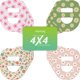 thumbnail image 1 of Parche Omnipod KOVOQ Pack de 16 Impermeable con Diseño Floral, 1 of 7