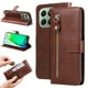 thumbnail image 1 of Funda con Cremallera para Honor X6B 4G, Carcasa Cartera de Cuero PU con Soporte y Tarjetero, 1 of 6