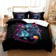 thumbnail image 1 of 2023 Anime owl Bedding Set Single Twin Full Queen King Size Bed Set Aldult Kid Bedroom Duvetcover Sets 3D Print Bed Sheet Set, 1 of 5
