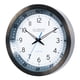 thumbnail image 2 of Reloj de pared La Crosse Technology Atomic Metal de 10 pulgadas, 2 of 7