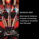 thumbnail image 5 of Darts Viper Atomic Bee Soft Tip, color morado, 16 g, con accesorios, 5 of 9