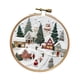 thumbnail image 3 of Bordado Navideño Set de Bastidor Tela Hilos Agujas con Diseño de Navidad para Manualidades Decorativas Fácil de Usar Adecuado para Regalos Y Decoració Aldea, 3 of 5