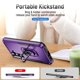 thumbnail image 5 of Para Samsung Galay S25 FE 5G Funda con Soporte de Anillo Metálico de Rotación de 360° [Soporte Magnético para Auto] a Prueba de Golpes Resistente Protección de Cuerpo Completo de Alta Resistencia a, 5 of 7