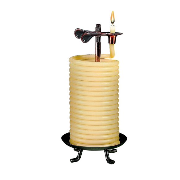 Candle Candle by the Hour, cera de abejas vertical de 80 horas