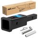 thumbnail image 1 of Adaptador receptor para enganche de remolque, 1-1/4 a 2 pulgadas, 350 kg, Nilight, 1 of 7