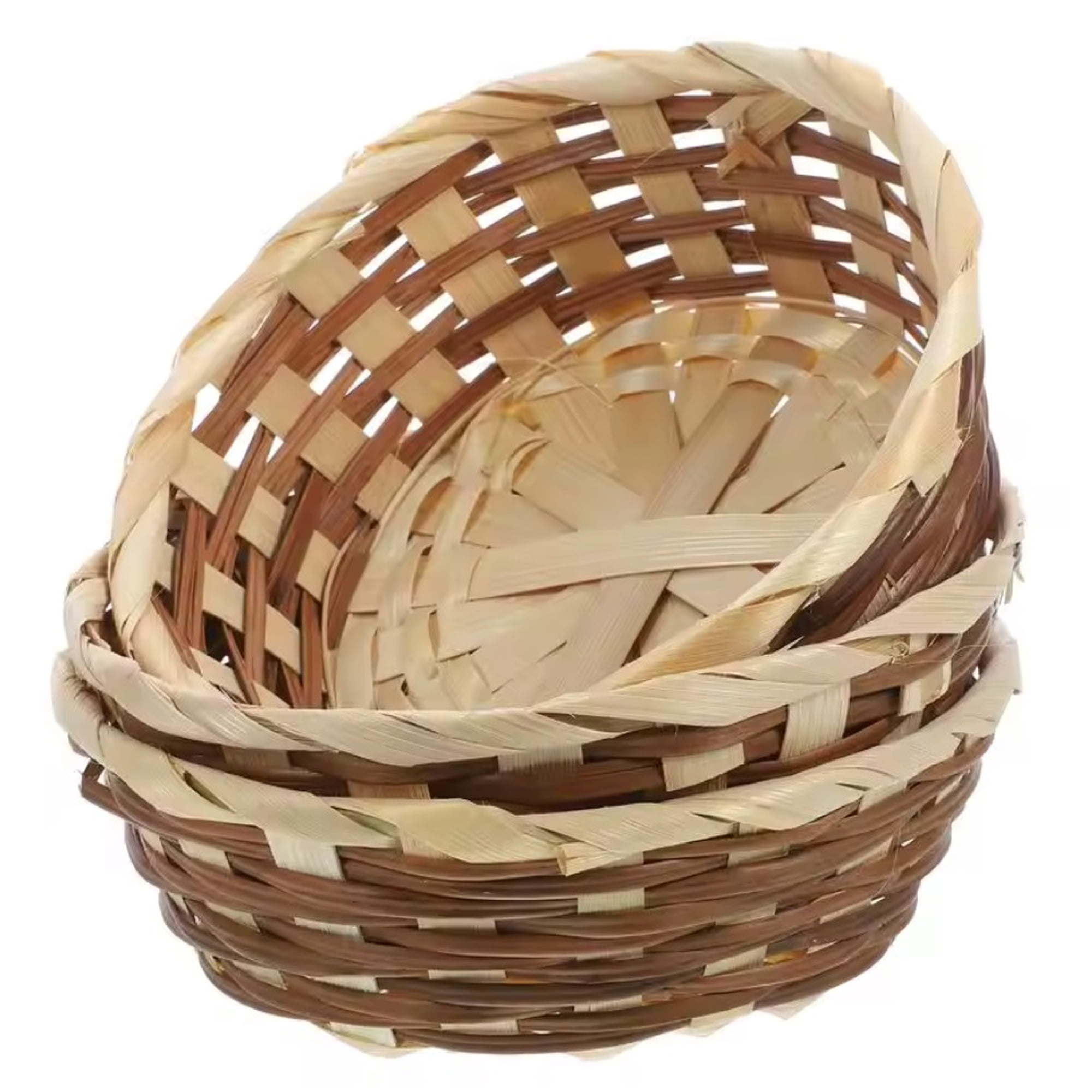 Oem - Pack 6 Cesta Panera Tejida Cesta De Pan Pascuas 17x6cm