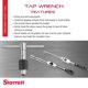 thumbnail image 2 of Llave de grifo Starrett 91B, 3/16-1/2, capacidad para 9 personas, longitud del cuerpo, 2 of 6