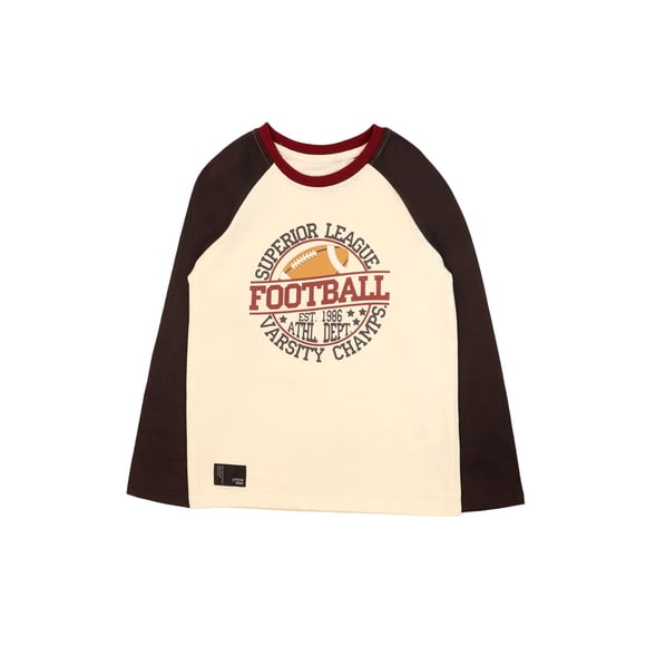 Polera kids niño m/raglan squad