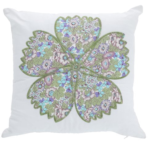 Sueño Blanco - Cojin Mandala Verde