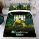 thumbnail image 4 of Breaking Bad Conjunto de sábanas temático, trío de piezas, cómodo y amigable con la piel, diseño único, regalo de decoración para el hogar para familiares, amigos y fans, 90 cm * 190 cm, 4 of 6