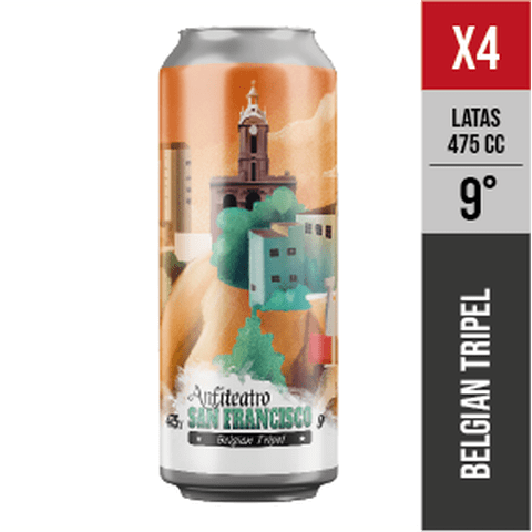 Anfiteatro - Pack X04 San Francisco, 9° (Belgian Tripel) -