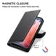 thumbnail image 4 of Funda para FOXDOCK Motorola Moto E13– Cuero Premium, 3 ranuras para tarjetas, Protección contra impactos, 4 of 5