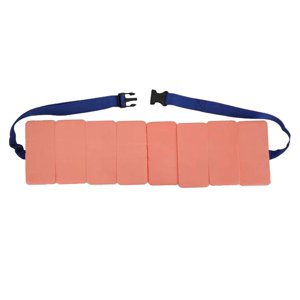 Ioensy - Cinturón De Natación Flotante De Cintura Eva De Seguridad Con Flotador Trasero Para Principiantes, Adultos, Niños, 8 Piezas, Tablas De 175 Cm