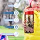 thumbnail image 5 of La Novia del Mago AntiguoBotella de Agua con Tapa Pop Top de Un Toque, Acero Inoxidable, a Prueba de Fugas, para Deportes, Botella Infantil rosa 12 oz, 5 of 6