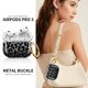 thumbnail image 2 of Estuche QQKVFNG para AirPod Pro 3 (2025) Leopardo Negro, 2 of 6