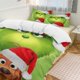 thumbnail image 3 of 3 Piece Bedding SetMerry Christmas GrinchComforter Set for Kids Boys Teen Tween 3D Lightweight Microfiber Bedding Sets, 3 of 5