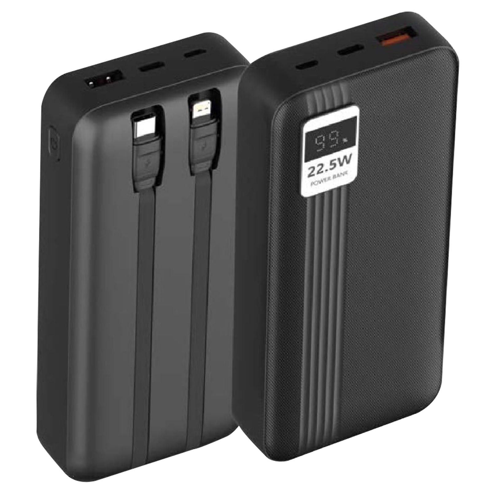 Tecnolab - Bateria Externa Power Bank Carga Rapida 20000mah Tl539 Negro