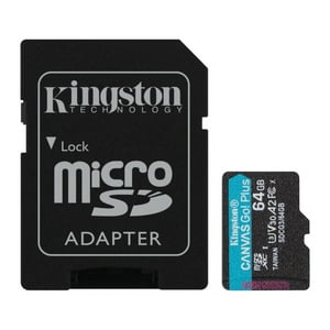 Tarjeta Micro Sd 64Gb Go Plus 170R V30 Kingston