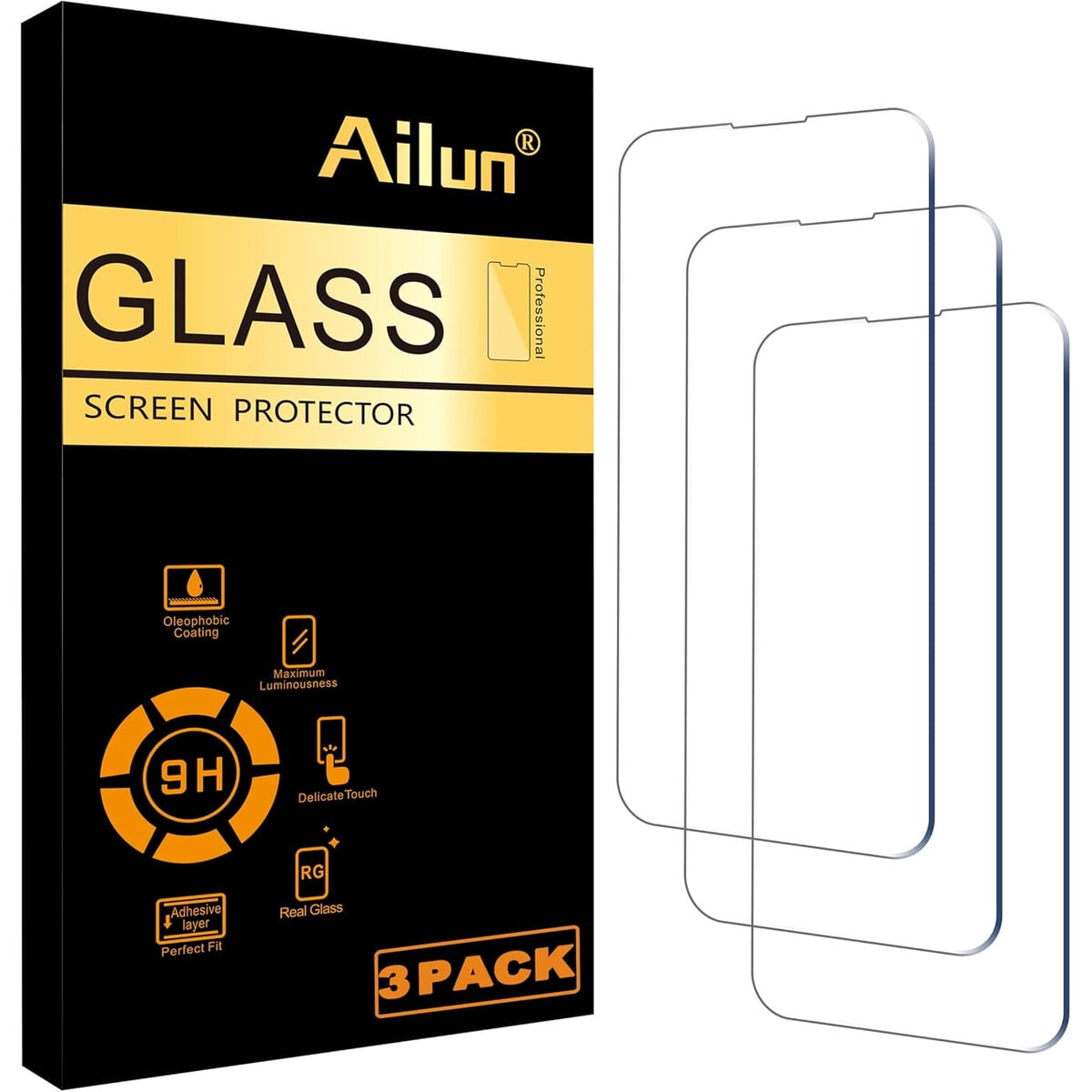 Protector Pantalla Vidrio Ailun Iphone 14 14 Pro 6.1 Pulgadas
