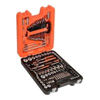 Juego De Dados De 1/4'' , 3/8'' Y 1/2'', 138 Piezas - Bahco Naranja
