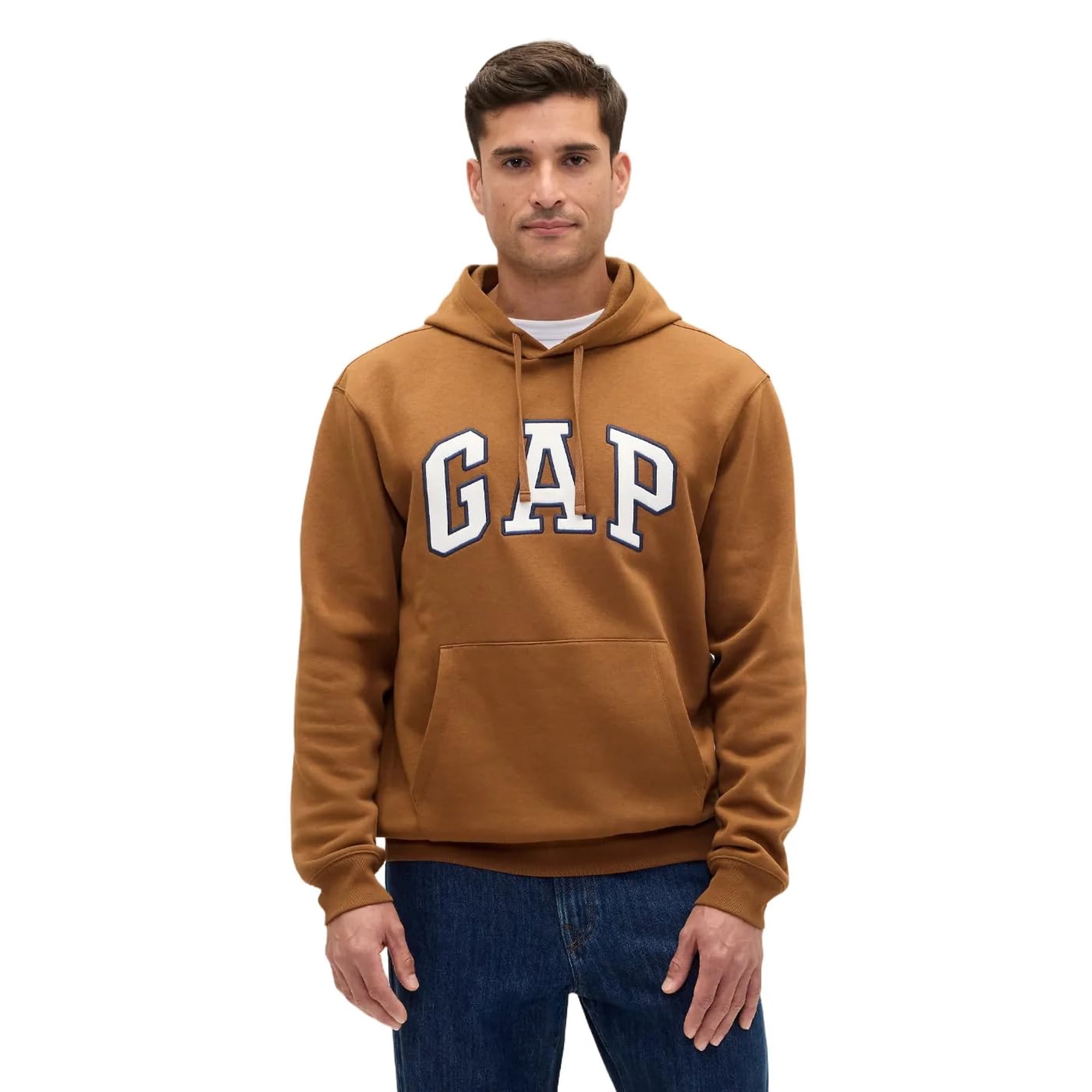 Sudadera Con Capucha Gap Para Hombre Con El Logotipo Heritage Rich Ginger Xxl