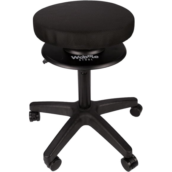 Taburete Wobble autoequilibrado con rotación de 360°, ligero (L)
