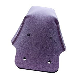 Ioensy - Protector De Patín De Ruedas Desmontable Cuero Artificial Reemplazo Para Equipo Púrpura