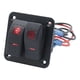 thumbnail image 4 of 12V 24V Panel De Interruptor Basculante De 2 Bandas LED Retroiluminado Rojo 5 Pines Para Vehículos RV, 4 of 5