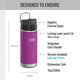 thumbnail image 2 of Botella de Agua THERMOS 510 ml Color Ciruela con Boquilla Antifugas, 2 of 8