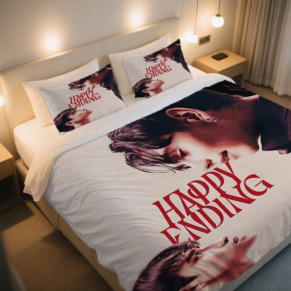 STUDIO ON for SATURN HAPPY ENDING SERIES Duvet Cover Set Bedding Digital Print Comforter Covers for a Warm College Room
