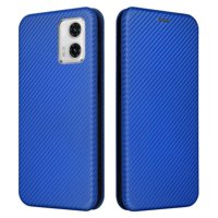 Funda Flip Para Foxdock Moto G73 - Funda Magnética De Negocios, Funda Protectora Delgada