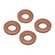 thumbnail image 1 of 4 Paquetes De Juntas Tóricas De Arandela De Inyector Para Peugeot Citroen 1,6 HDI 198173, 1 of 5