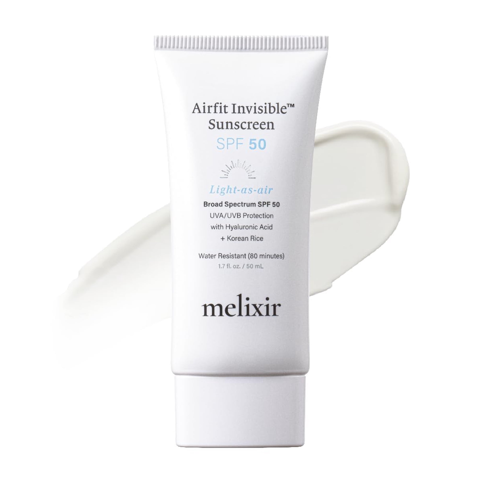 Protector Solar Melixir Airfit Invisible™ Spf 50 50 Ml Para Rostro
