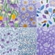 thumbnail image 2 of Pack de telas fat quarter 100% algodón 46 x 56 cm, 6 piezas, 2 of 8