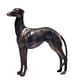 thumbnail image 4 of Figura De Animal De Resina Escultura Adorno De Escritorio Navideño Estatua De Perro Galgo, 4 of 5