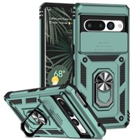 Estuche Gangxun Para Google Pixel 7 Pro, Soporte Giratorio 360°, Estilo Mecánico Y Magnético