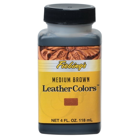 Tinte para Cuero Fiebing's Marrón Medio 118 ml