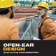 thumbnail image 5 of Audífonos DEWALT Abiertos Bluetooth 5.3 con 44 Horas de Duración, 5 of 9