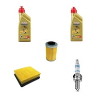 Castrol - Kit De Mantencion Ktm Duke 250 Ng / Filtros + Bujia + Aceite