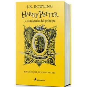 Salamandra - Libro Harry Potter N° 6 Misterio Del Principe (20Aniv.Hufflepuff Tapa Dura)
