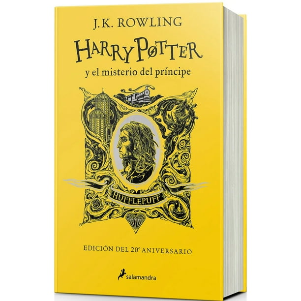 Libro Harry Potter N° 6 Misterio del Principe (20aniv.Hufflepuff Tapa Dura)