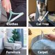 thumbnail image 5 of Quitapelos de perro para sofá, herramienta para quitar pelos de gato en muebles, cepillo limpiador para quitar pelos de mascotas en ropa, alfombras, ropa de cama y coche, raspador reutilizable para el, 5 of 6